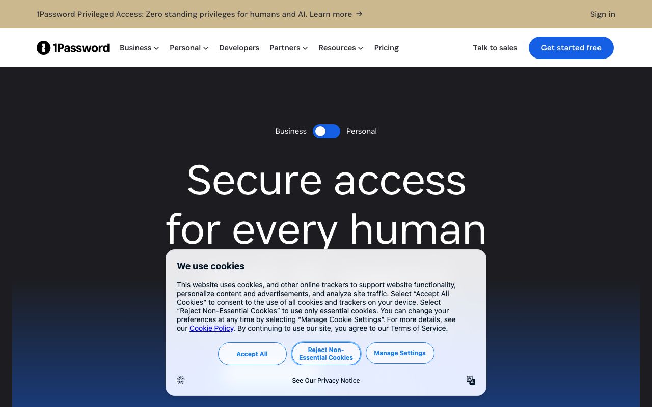 1Password screenshot 2