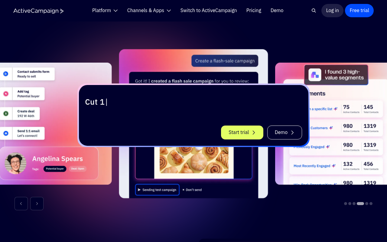 ActiveCampaign screenshot 1