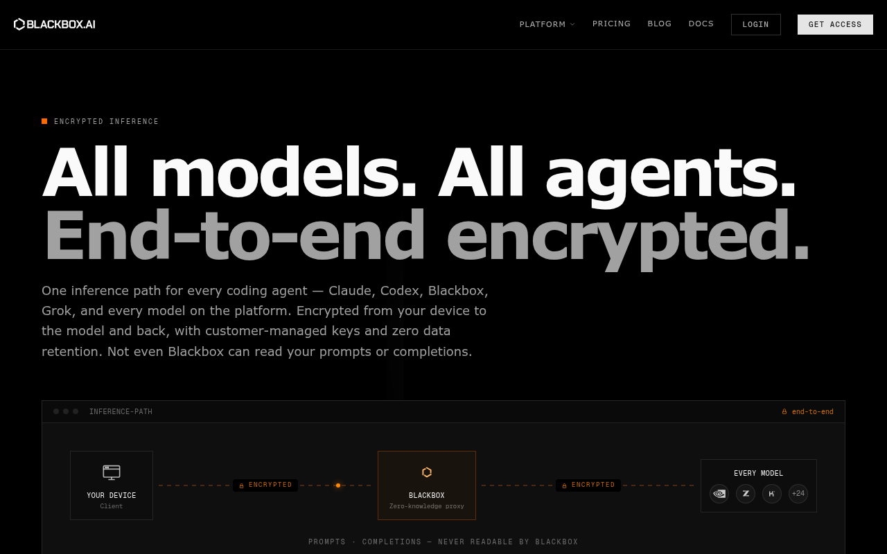 Blackbox AI screenshot 1