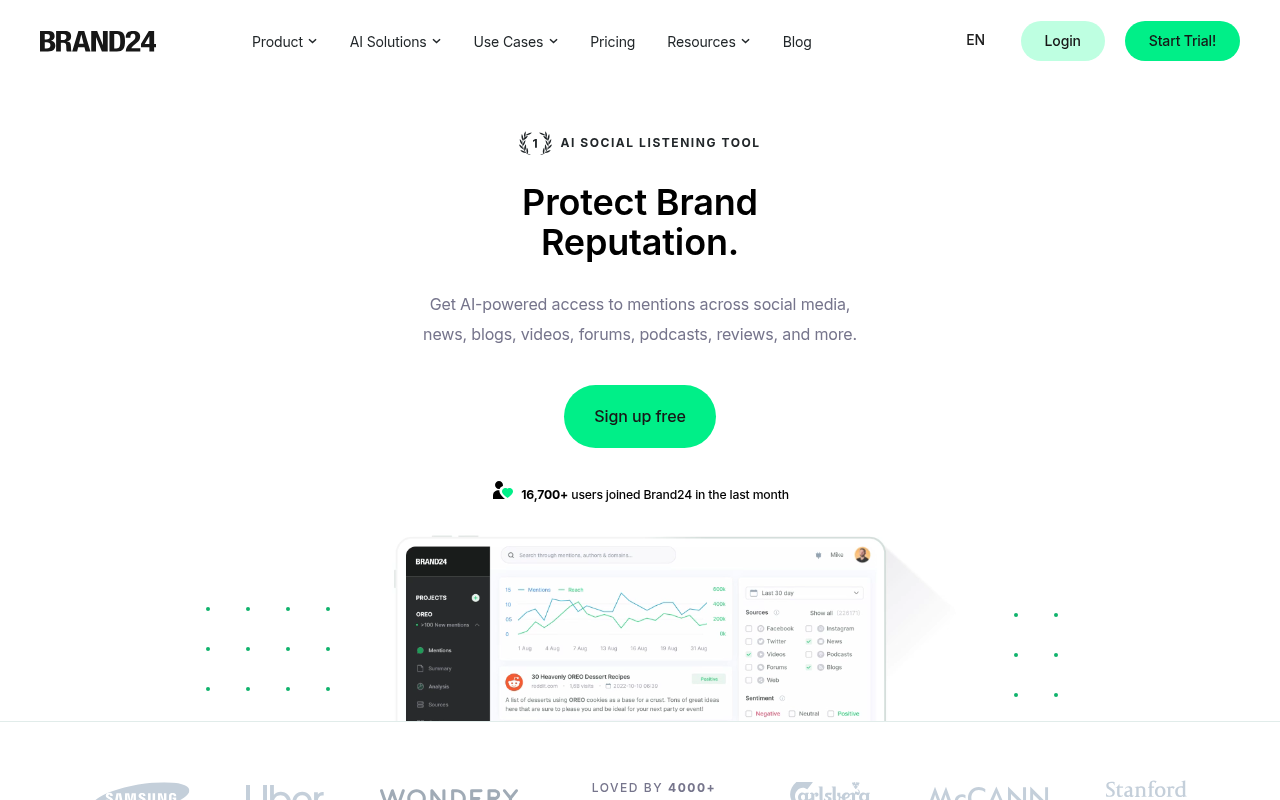 Brand24 screenshot 1