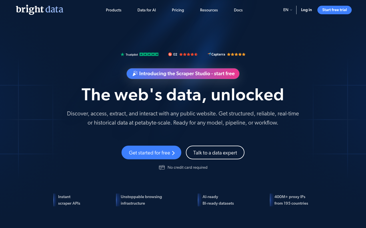 Bright Data screenshot 1