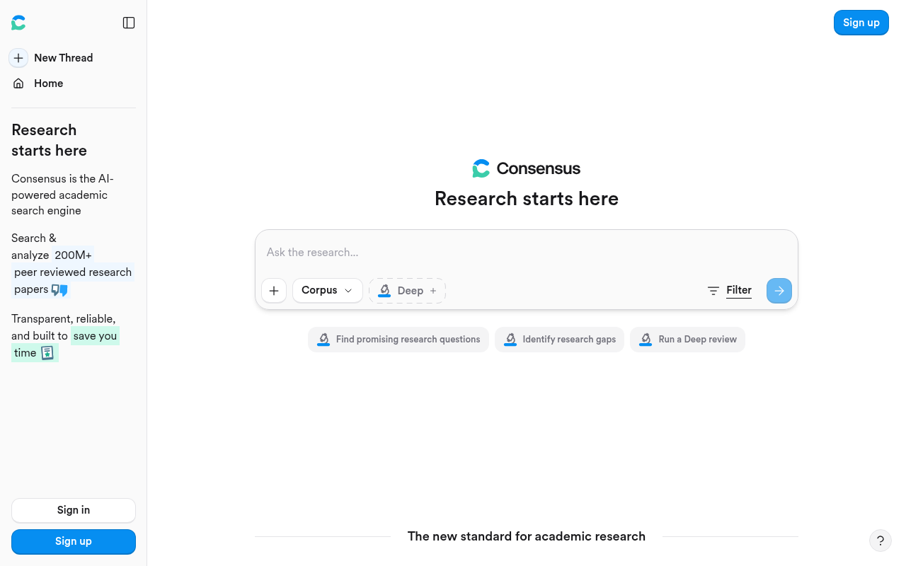 Consensus screenshot 1