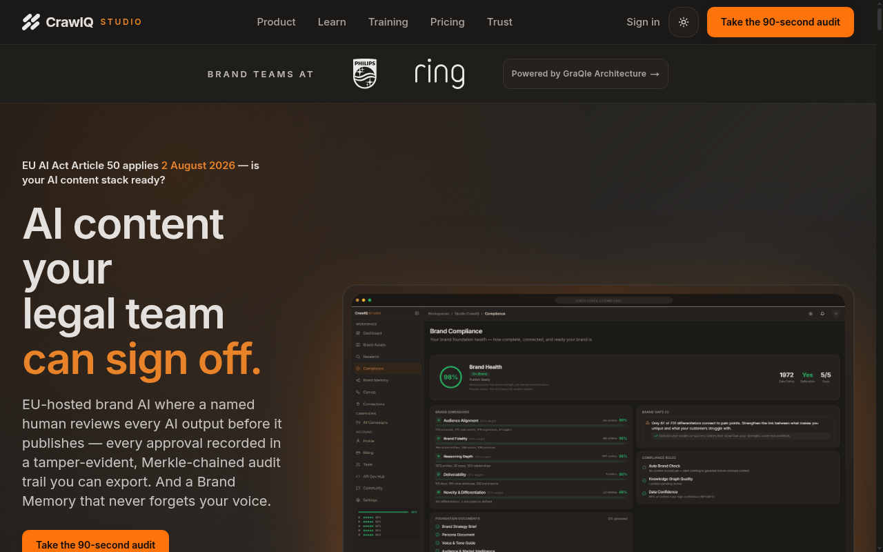 CrawlQ screenshot 1