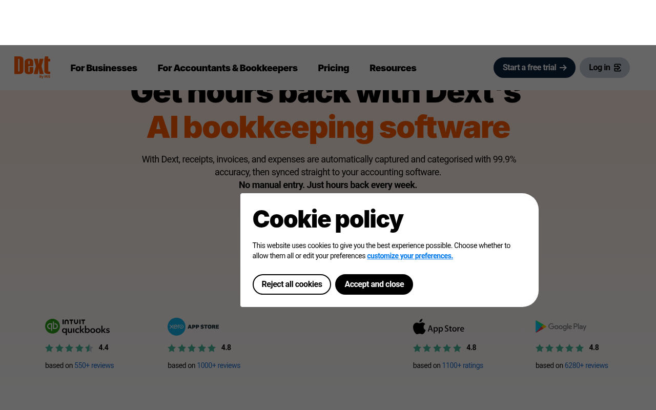 Dext screenshot 1