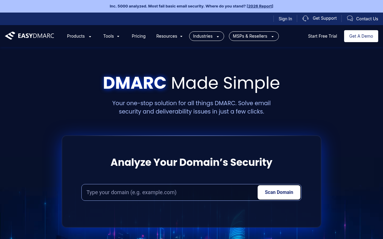 EasyDMARC screenshot 1