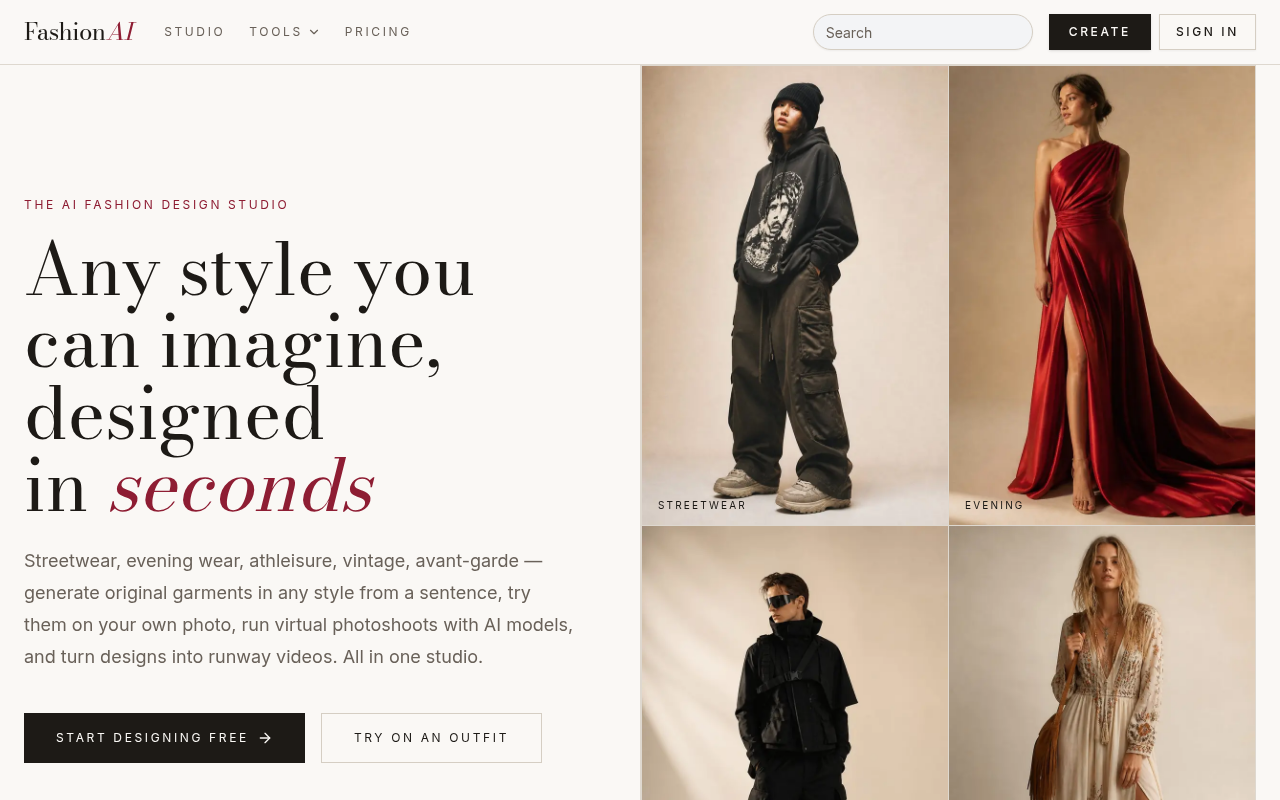 FashionAI screenshot 1