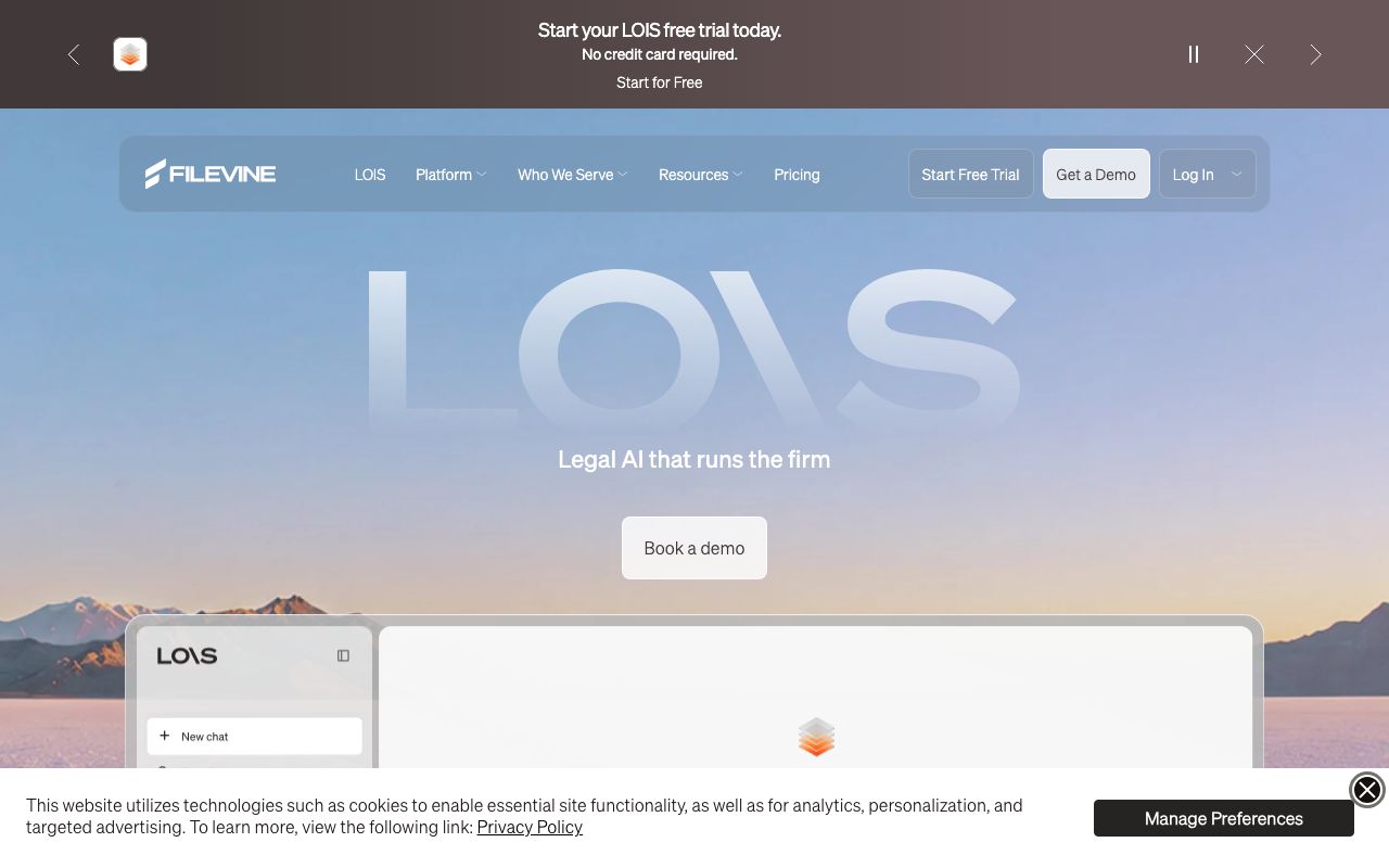 Filevine screenshot 2