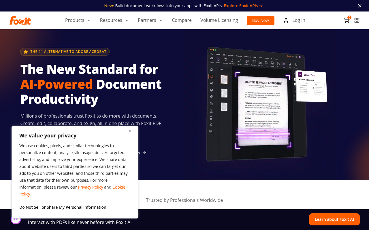 Foxit screenshot 1
