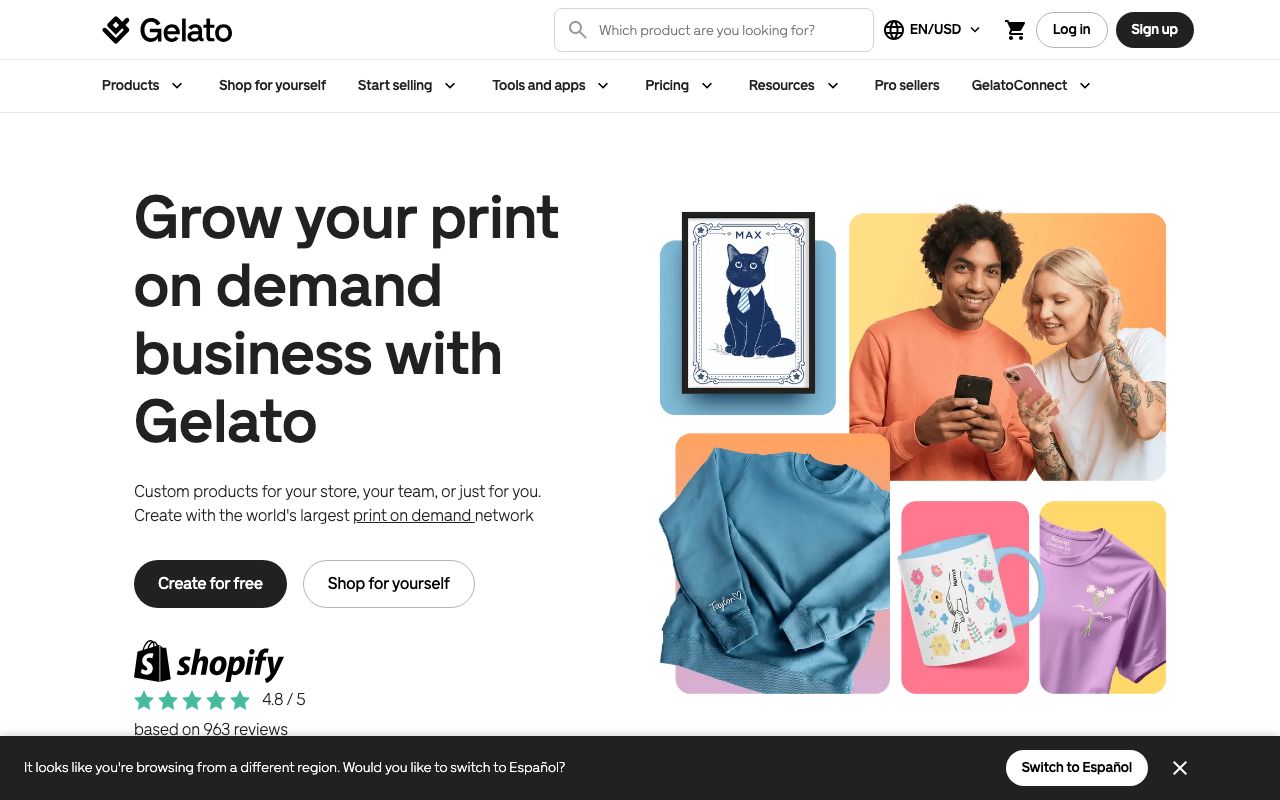 Gelato screenshot 2