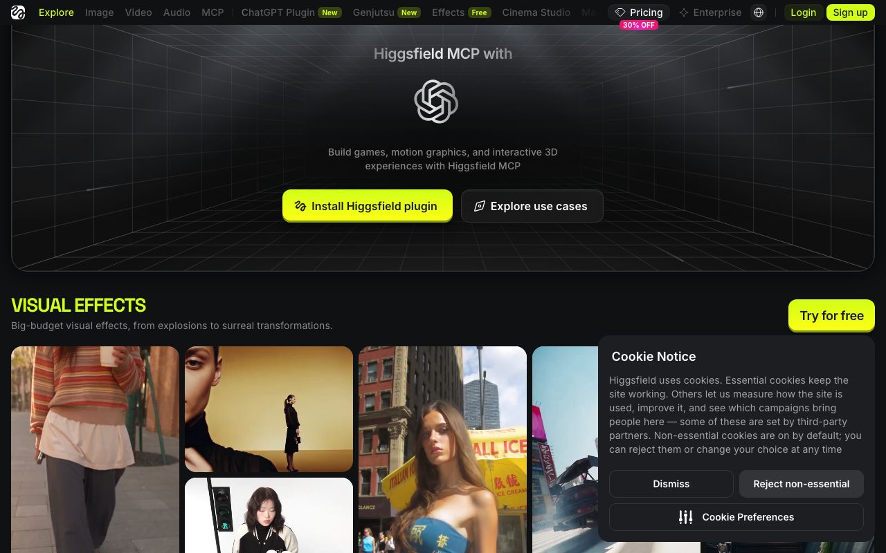 Higgsfield AI screenshot 3