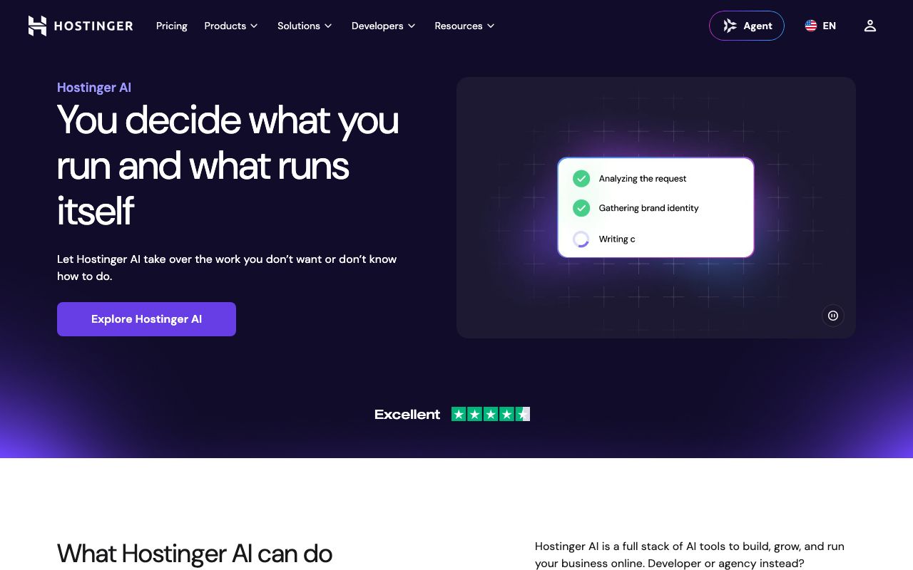 Hostinger screenshot 2