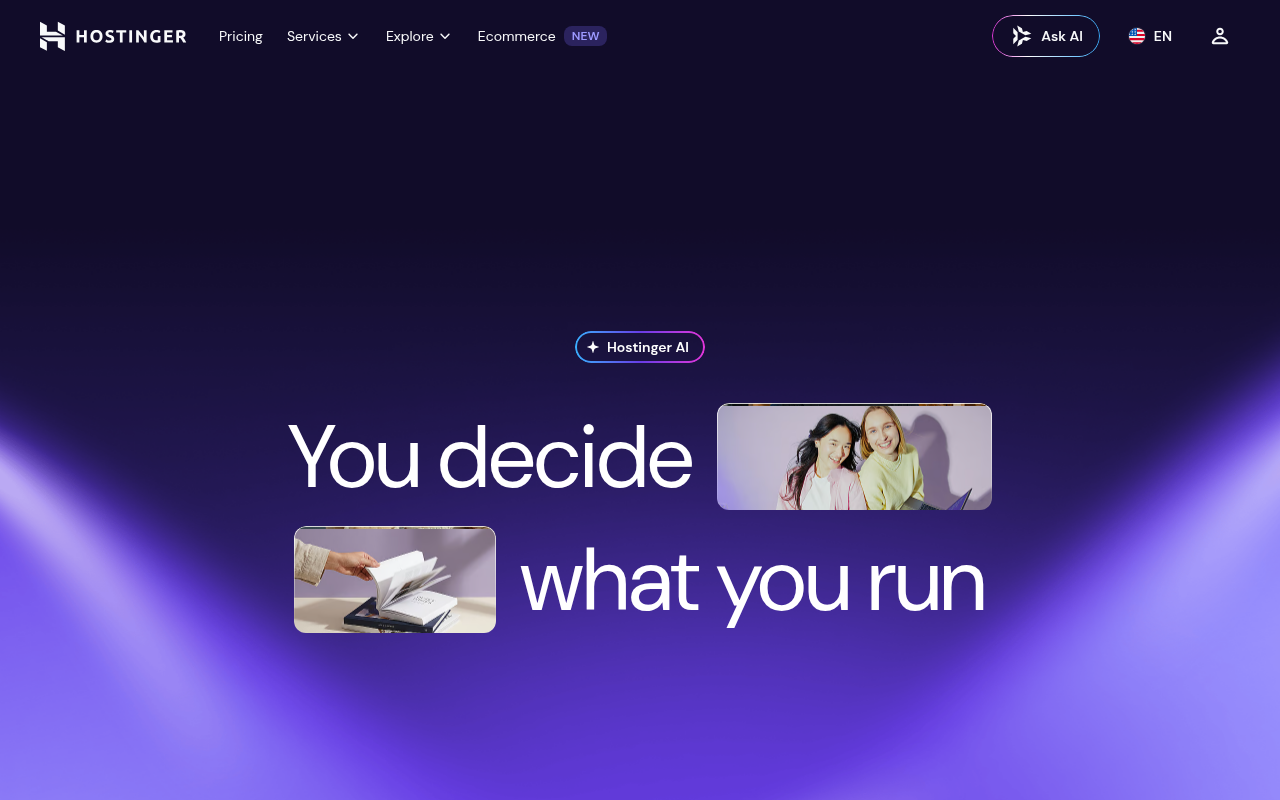 Hostinger screenshot 1