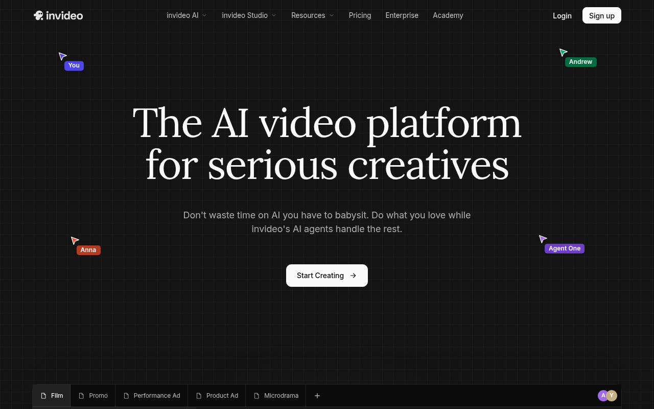 Invideo AI screenshot 1