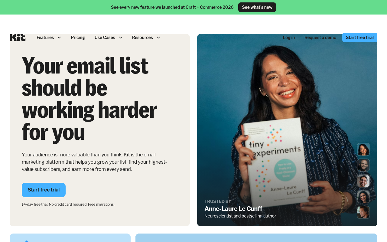 Kit (formerly ConvertKit) screenshot 1