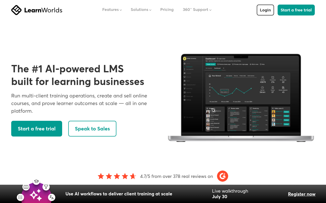 LearnWorlds screenshot 1