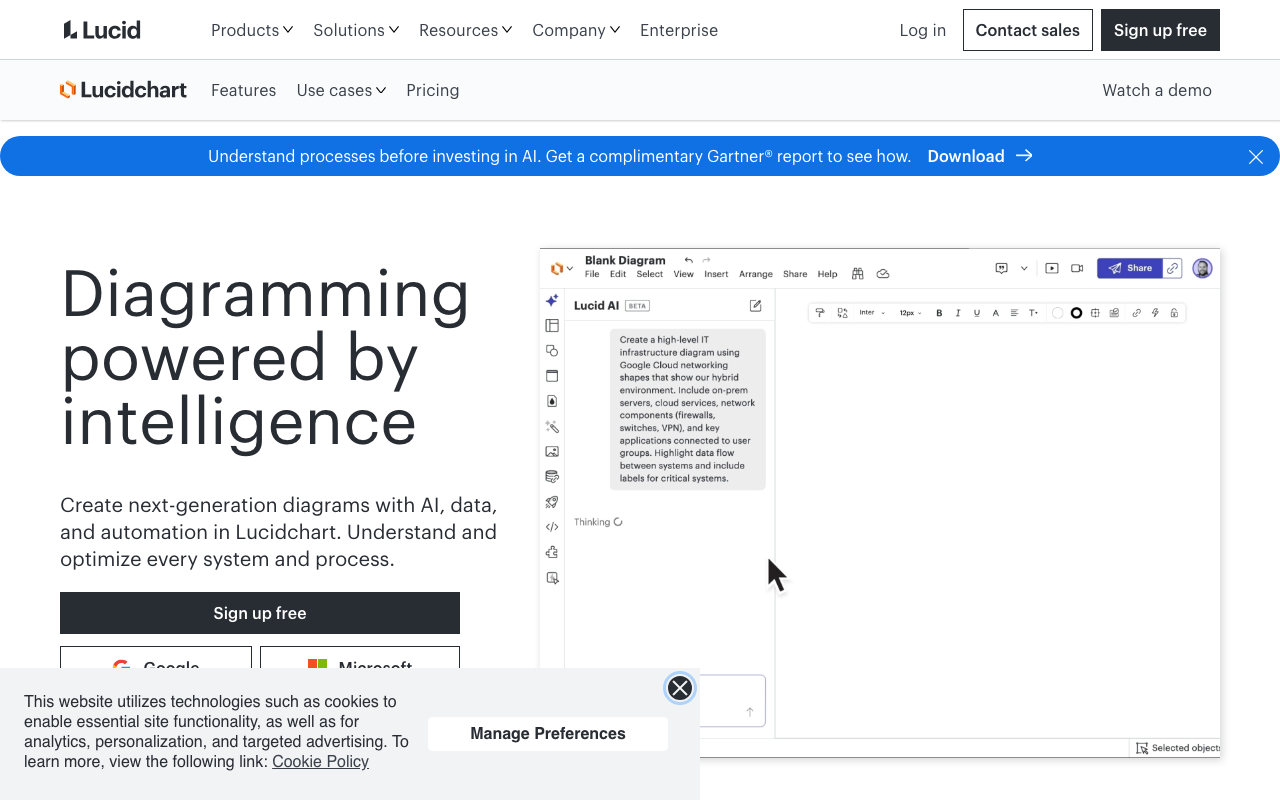 Lucidchart screenshot 1