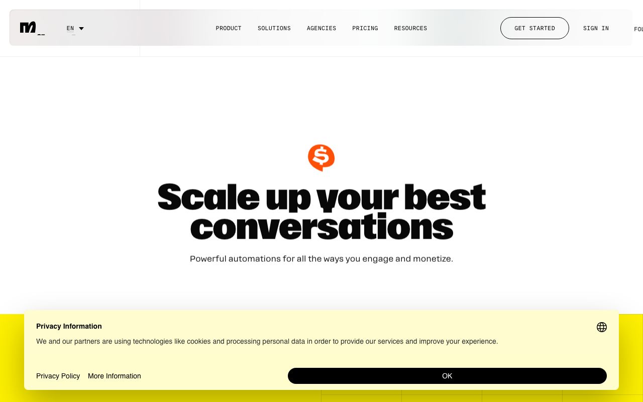 Manychat screenshot 3