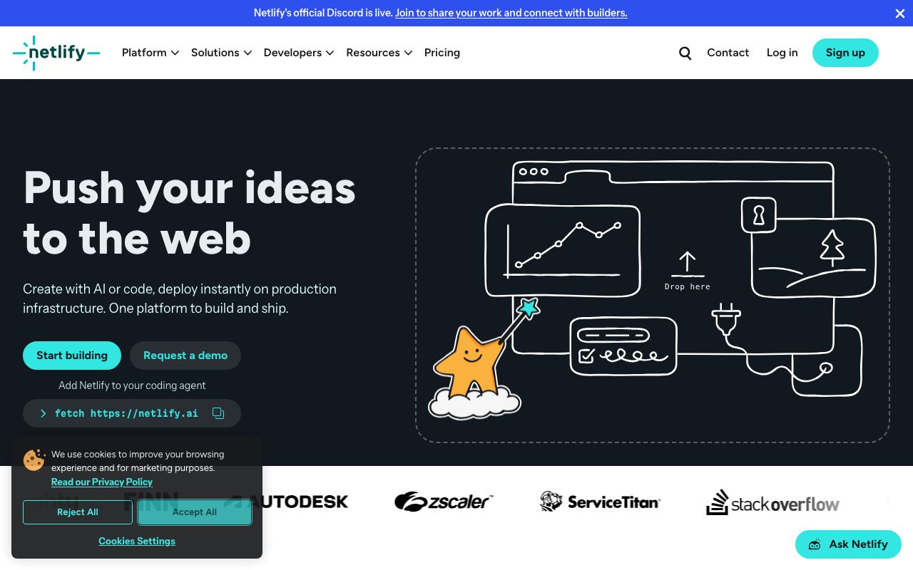 Netlify screenshot 2