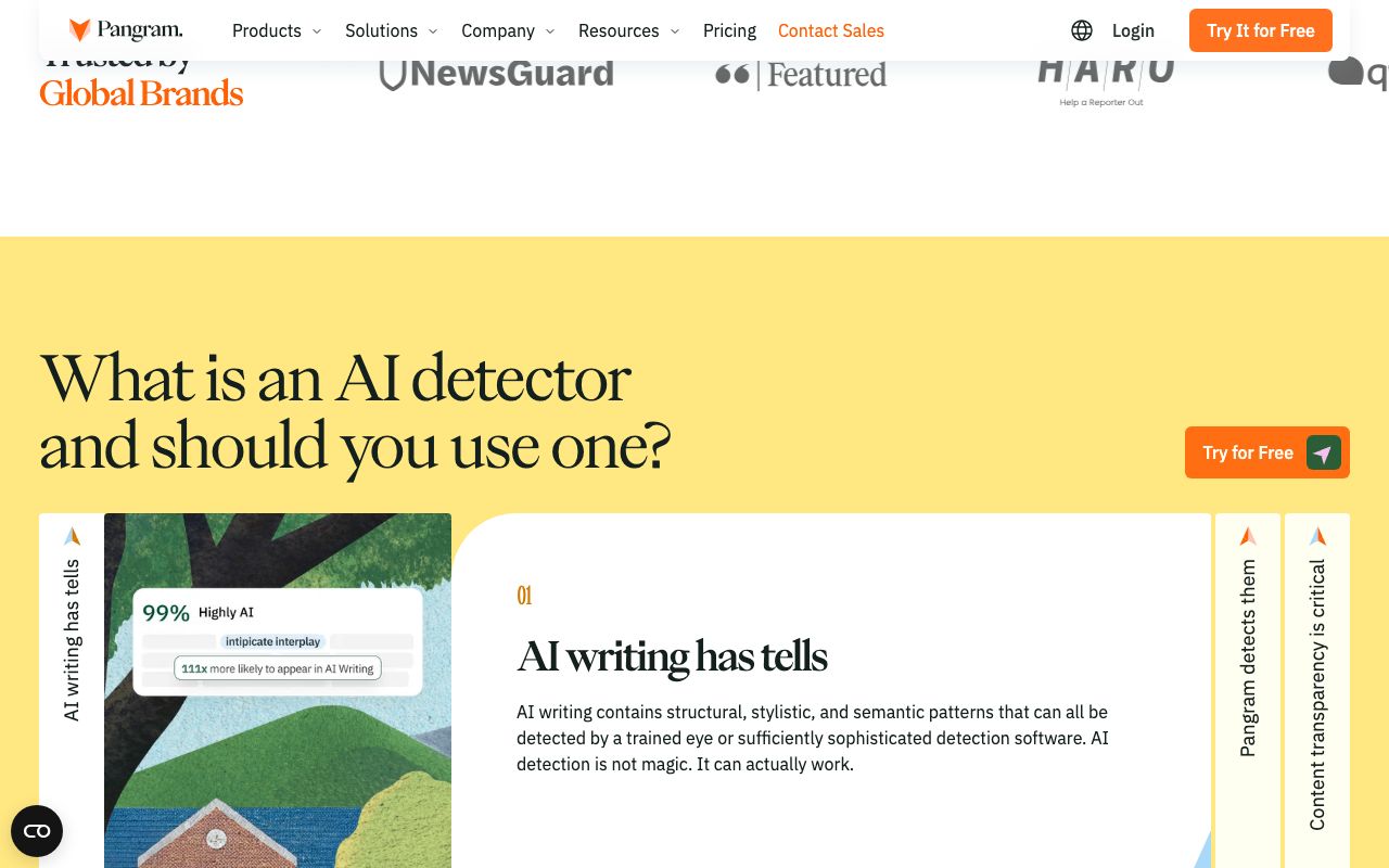 Pangram Labs screenshot 3