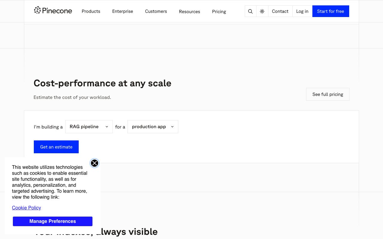 Pinecone screenshot 3