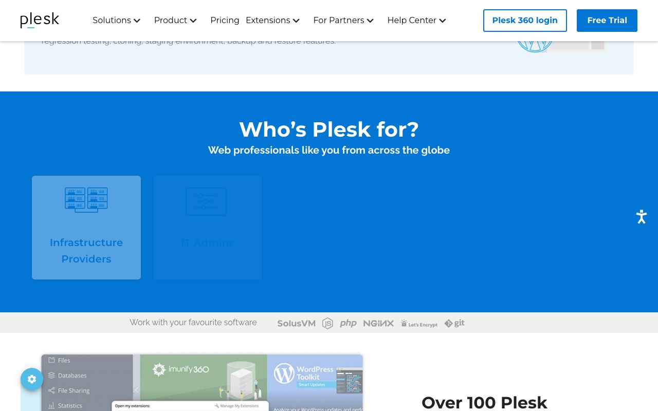 Plesk screenshot 3