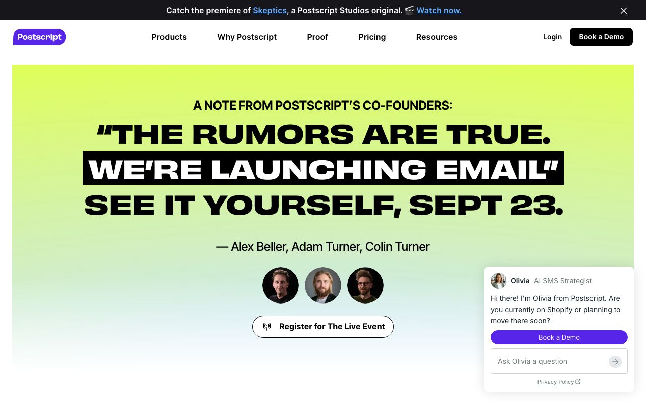 Postscript screenshot 2