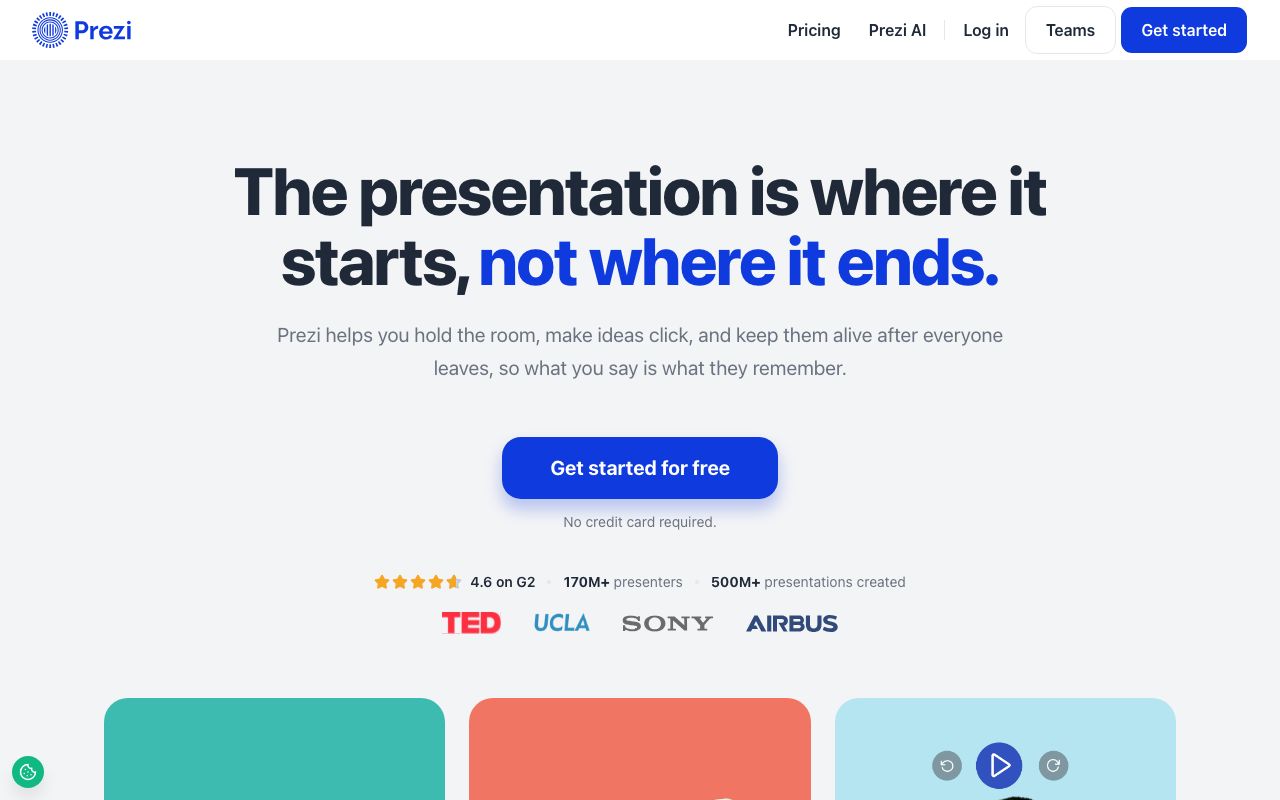 Prezi screenshot 2
