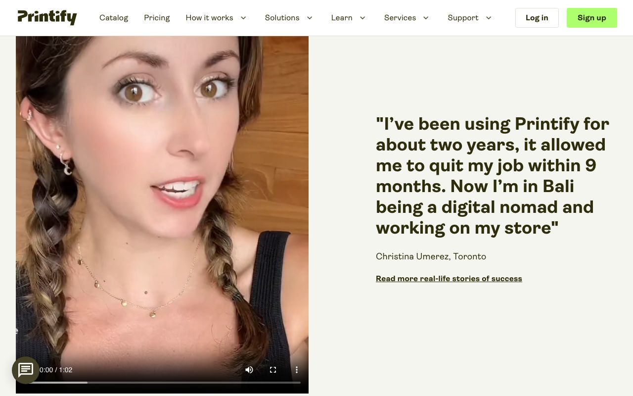 Printify screenshot 2
