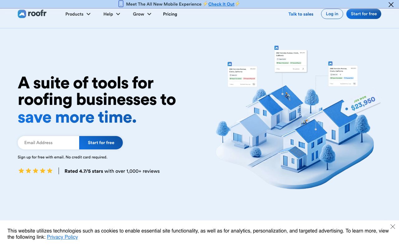Roofr screenshot 2
