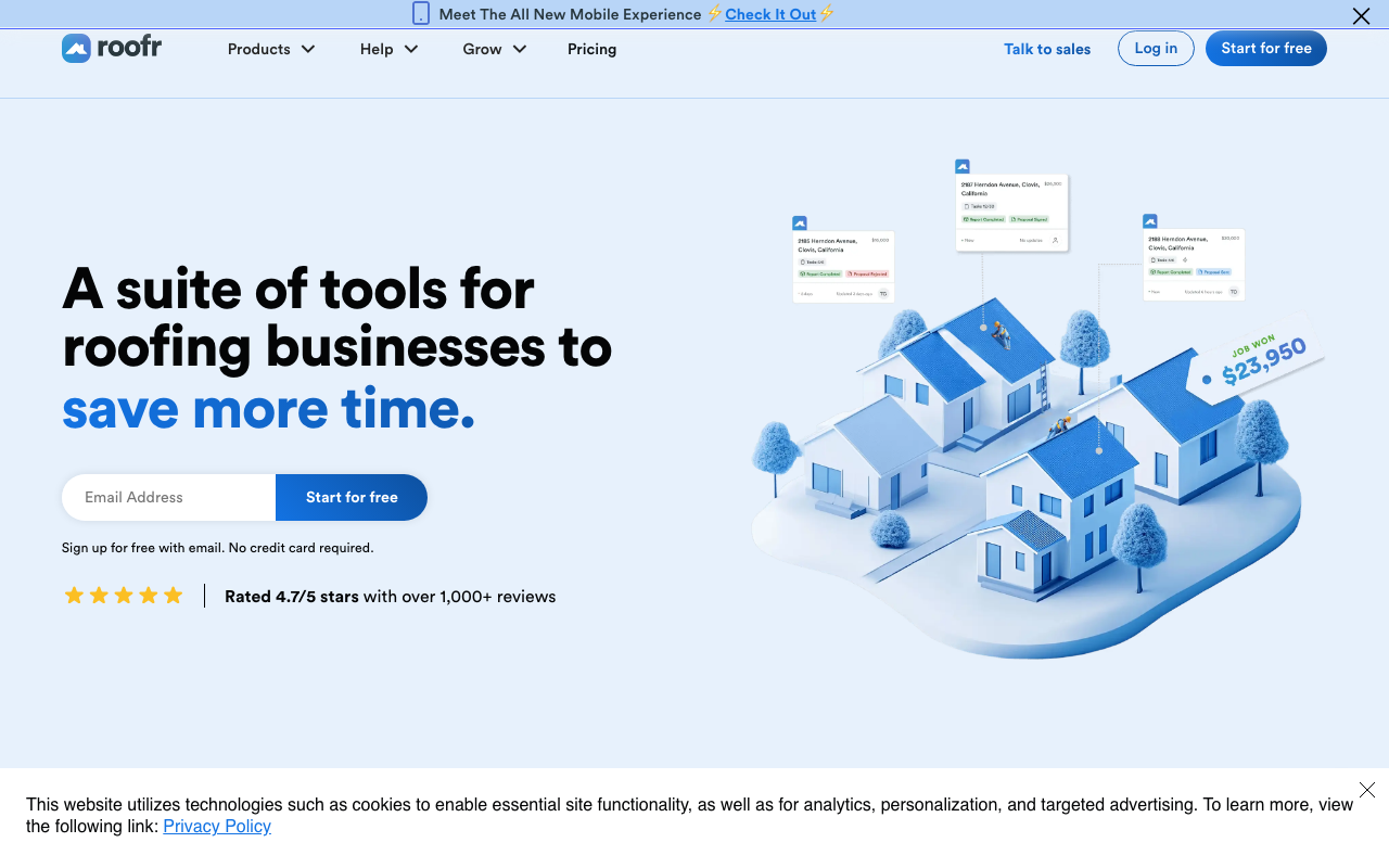 Roofr screenshot 1