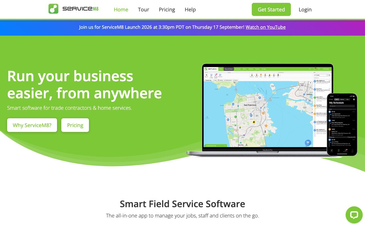 ServiceM8 screenshot 2