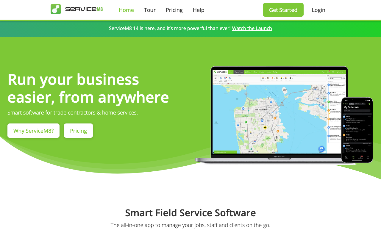 ServiceM8 screenshot 1