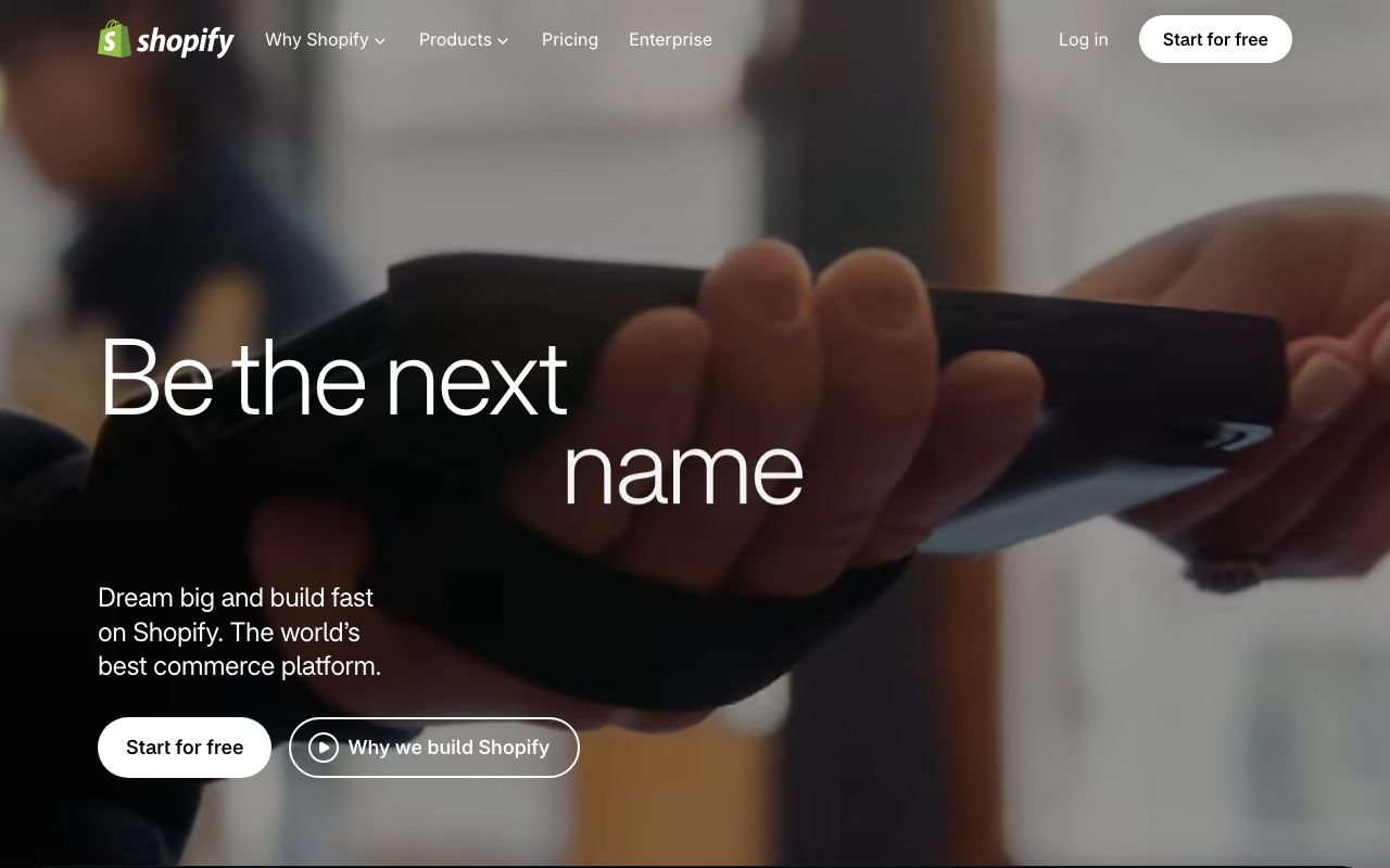 Shopify screenshot 2
