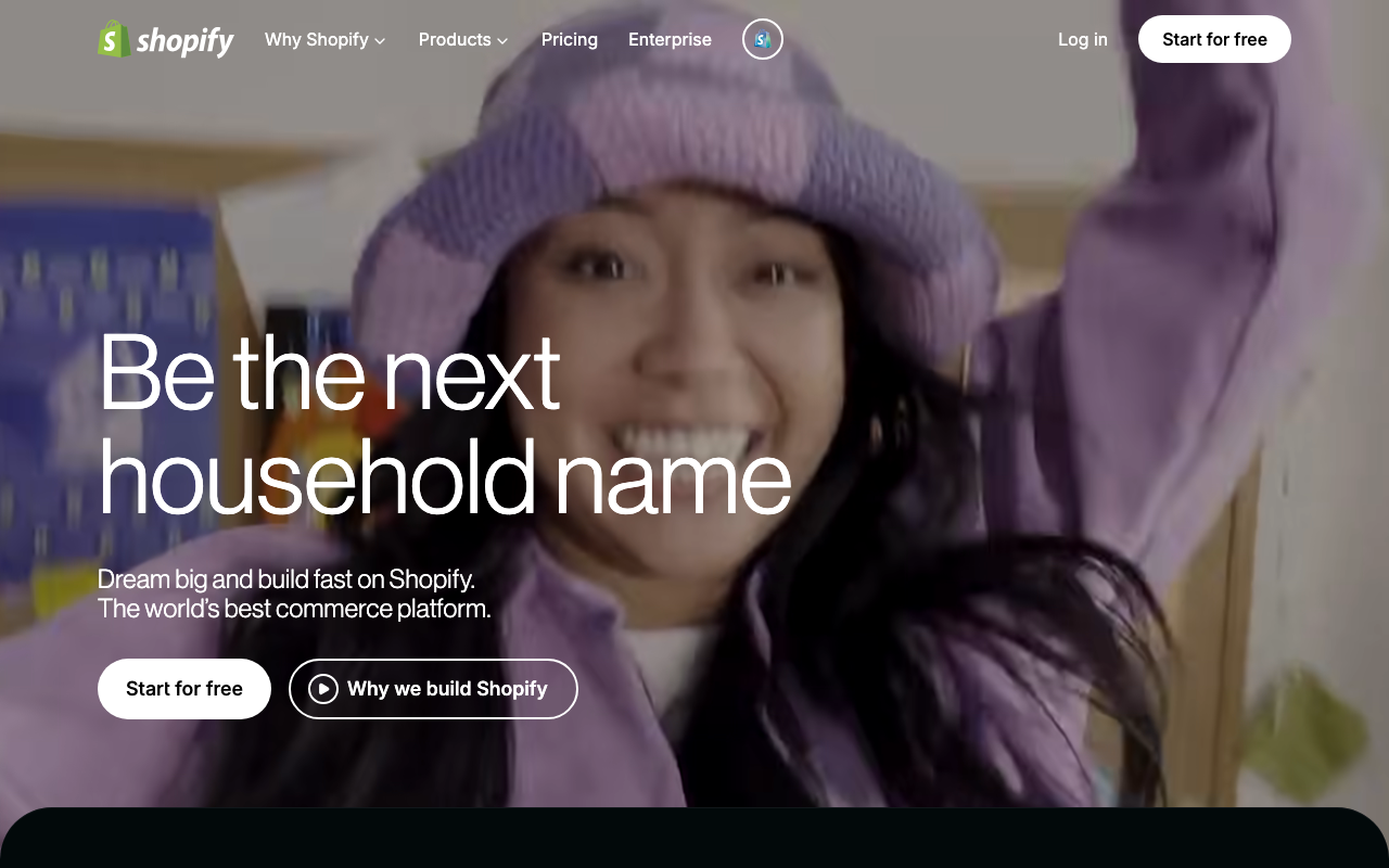 Shopify screenshot 1
