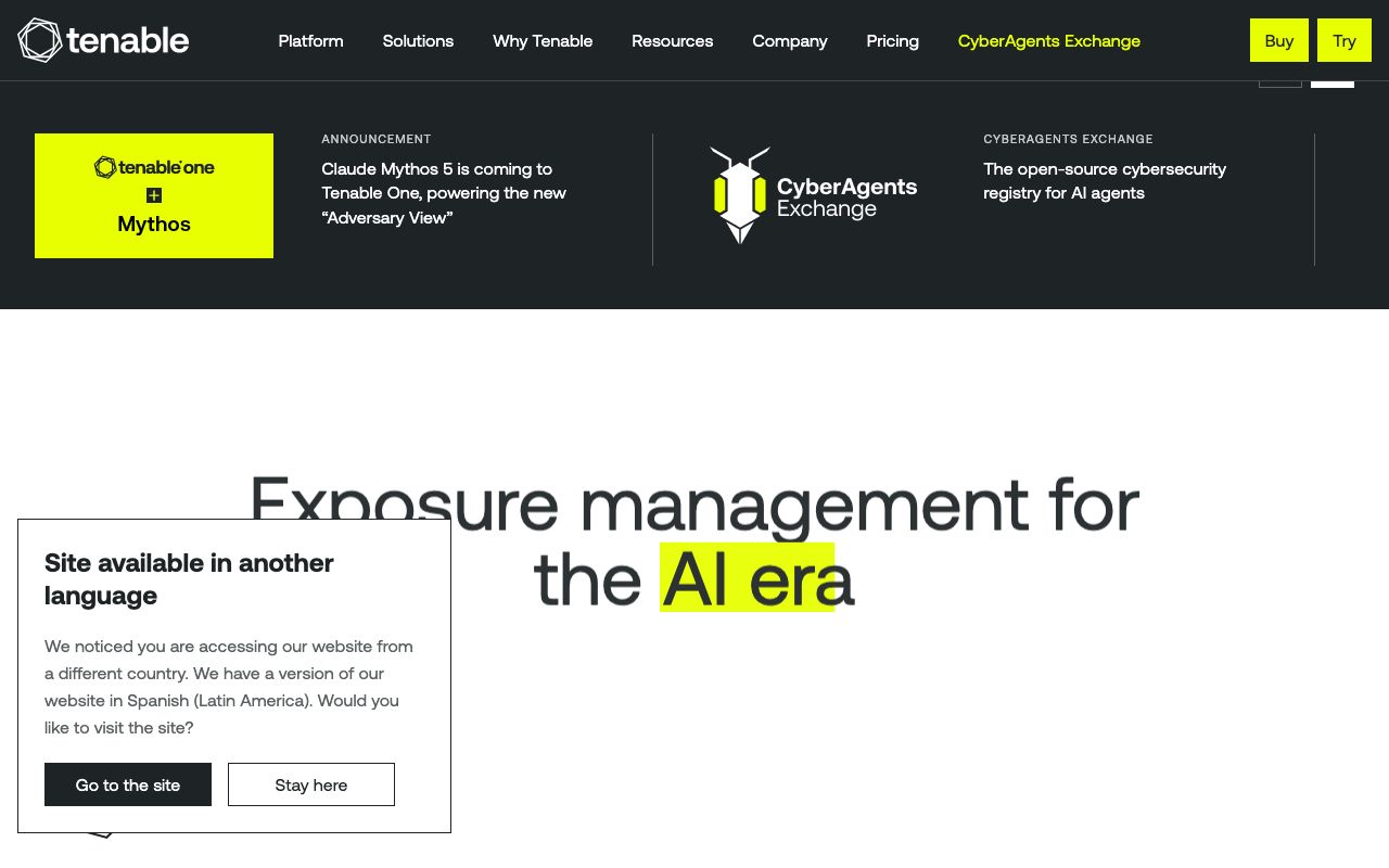 Tenable screenshot 3