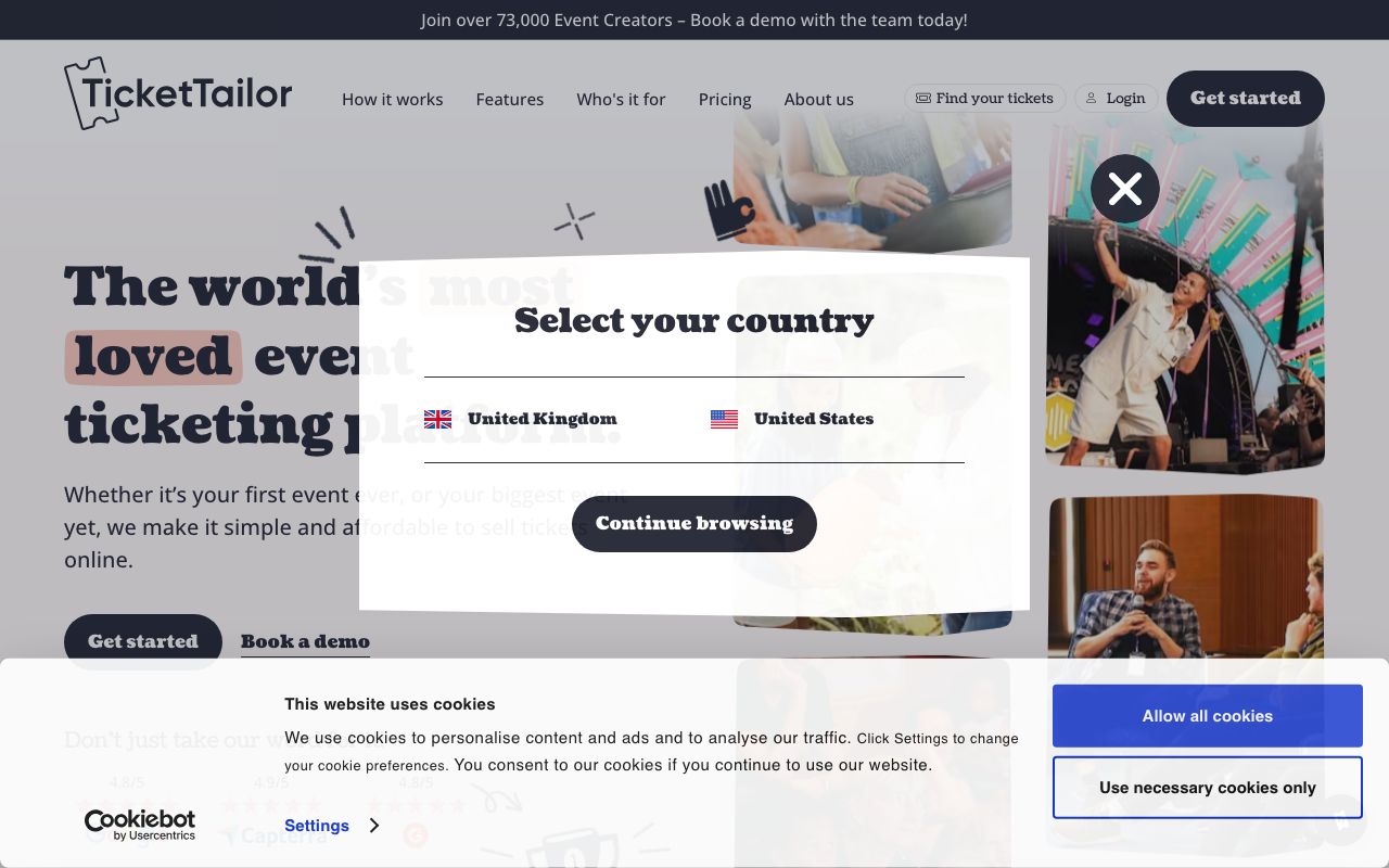 Ticket Tailor screenshot 2