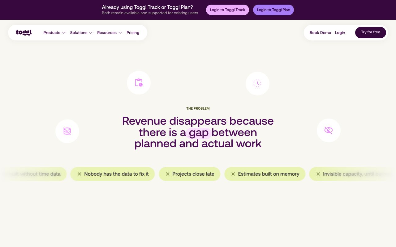 Toggl screenshot 3
