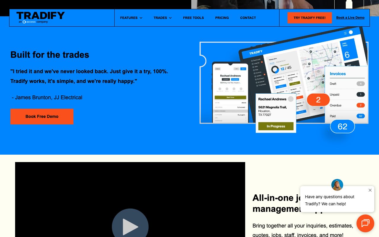 Tradify screenshot 3
