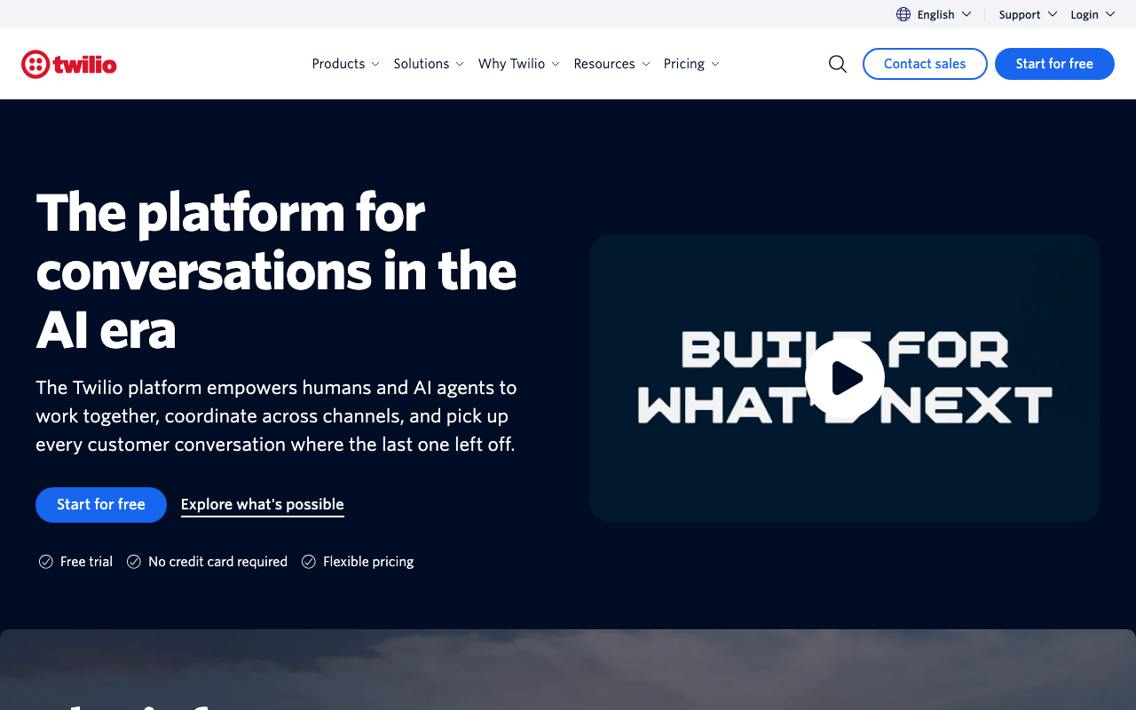 Twilio screenshot 1