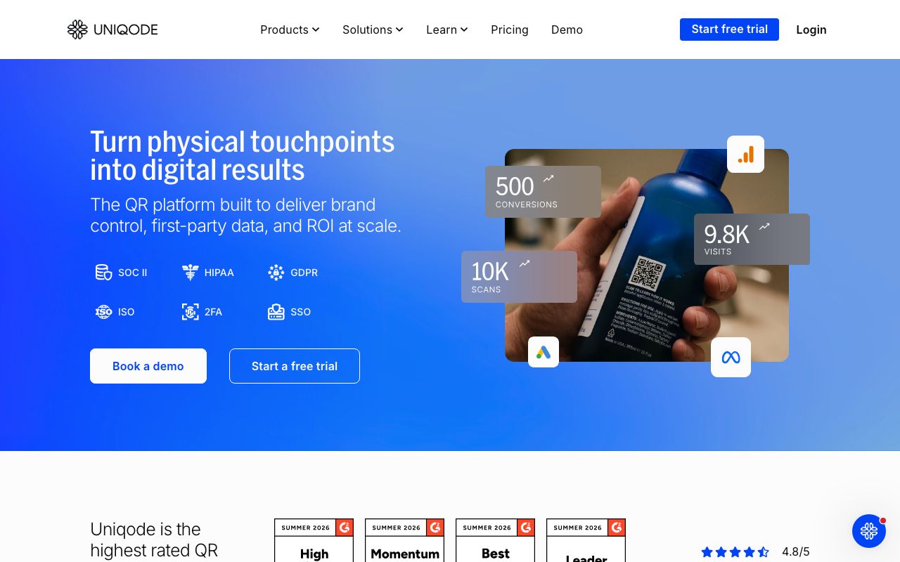 Uniqode screenshot 2