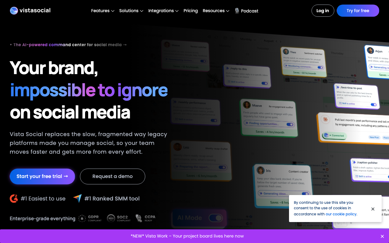 Vista Social screenshot 1