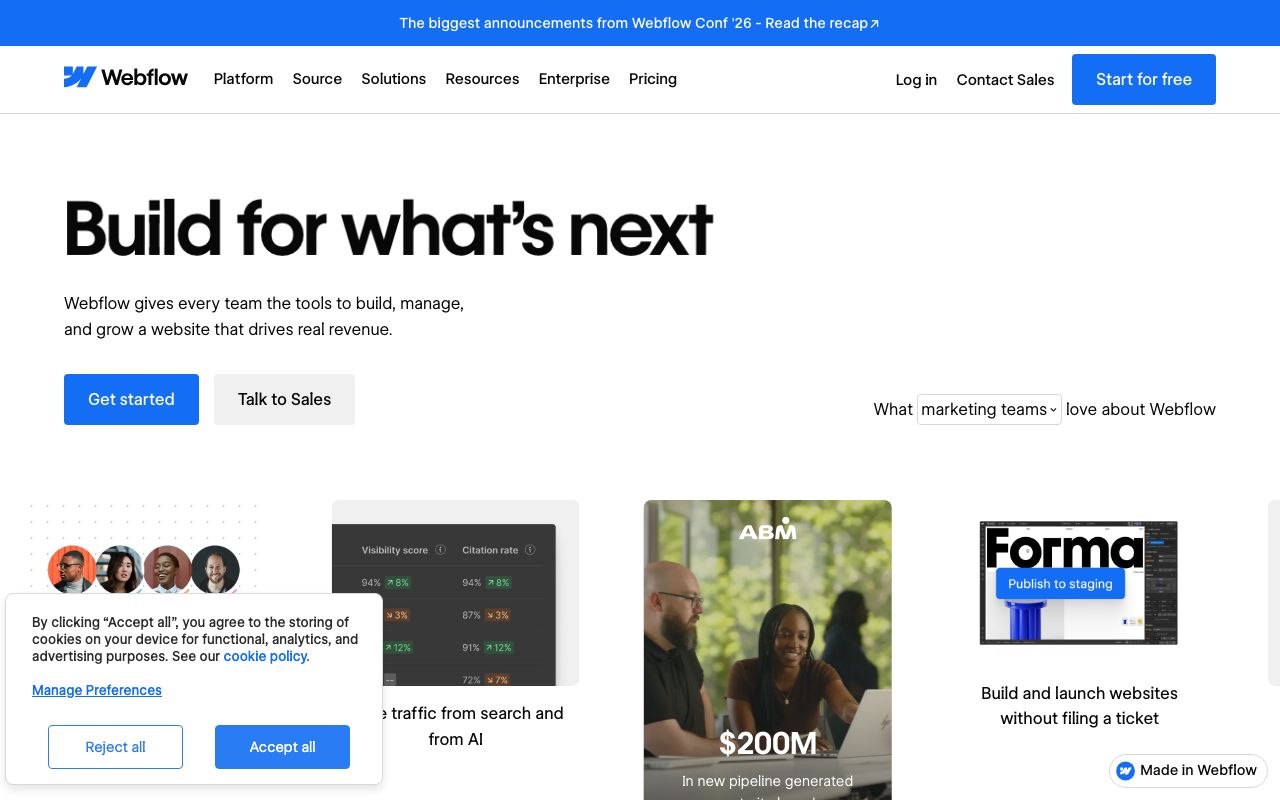 Webflow screenshot 2