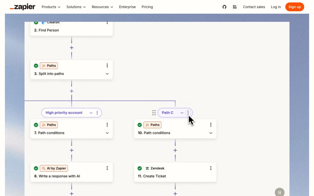 Zapier screenshot 2