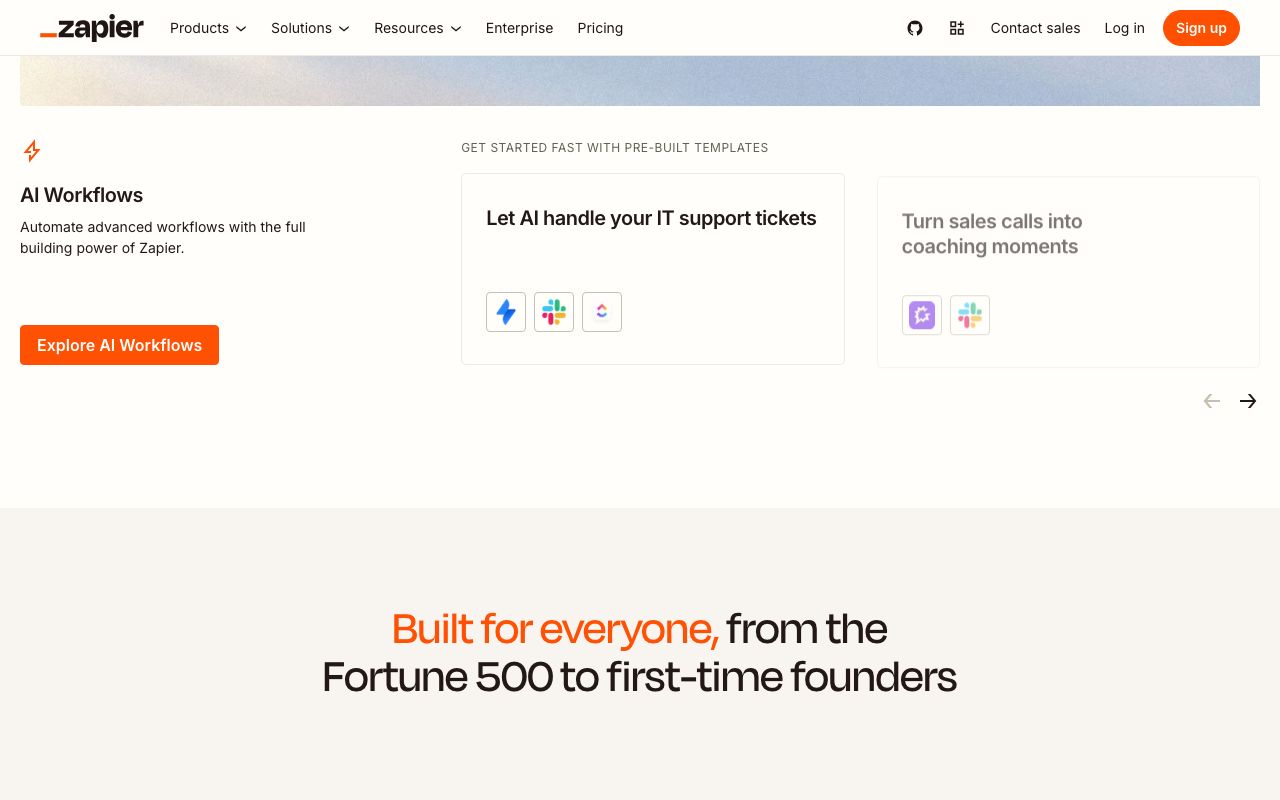 Zapier screenshot 3