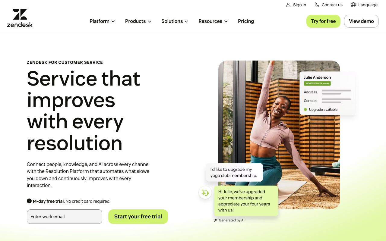 Zendesk screenshot 4