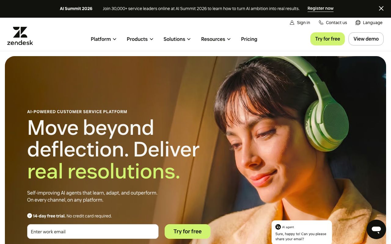 Zendesk screenshot 2