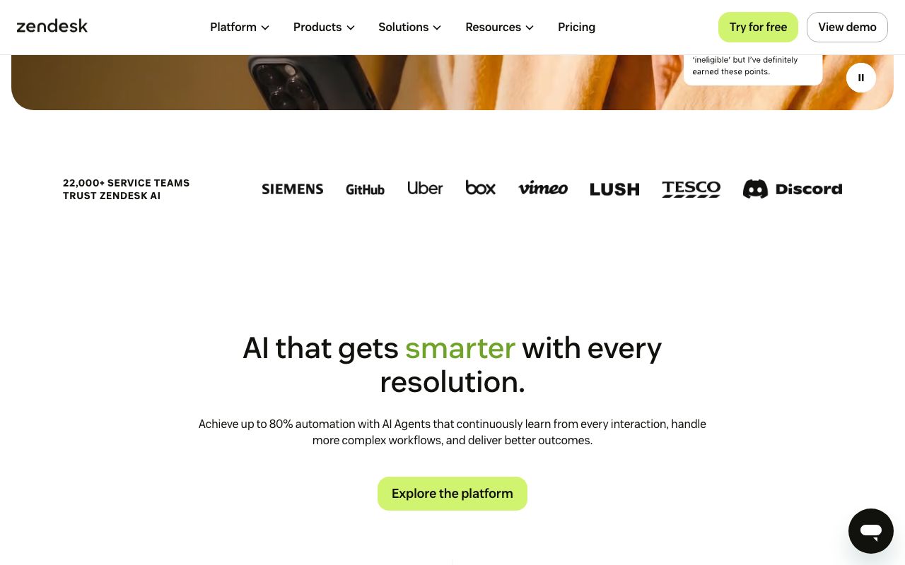 Zendesk screenshot 3